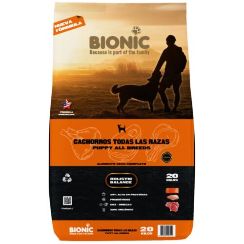 Alimento perro cachorro Bionic en bolsa 20kg